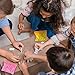 ArtCreativity Domino Game Set - Pack of 12 - Each Domino Set Includes 28 Pieces Per Neon Pink, Yellow, Green and Orange Bags - Great School, Carnival Prizes - Awesome Party Favor - Fun Game for Kids