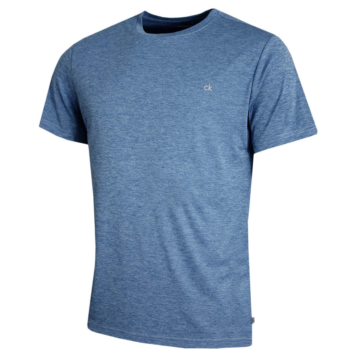 Calvin Klein Men's Denim Marl Harlem T-Shirt - 3XL