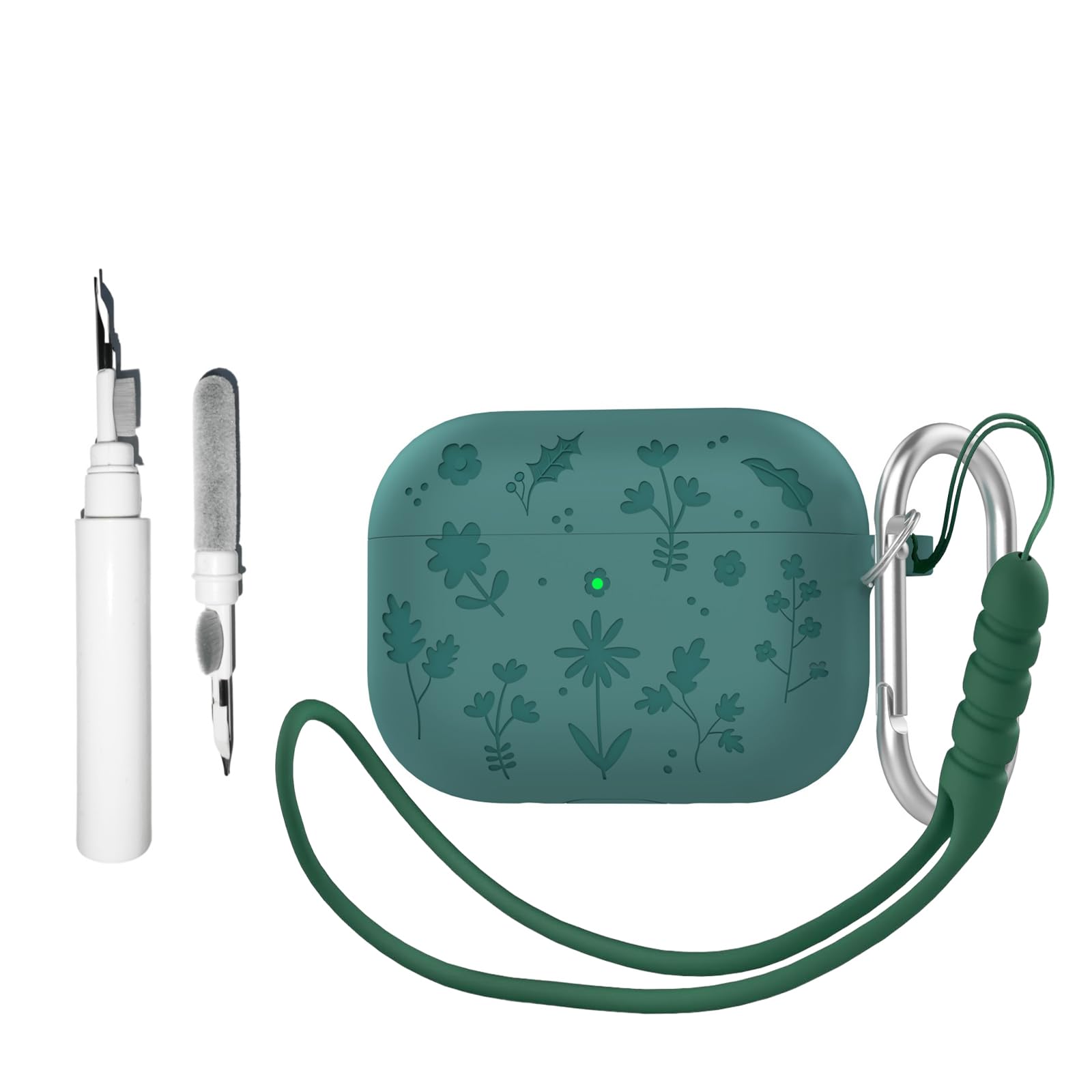 Photo 1 of [4 in 1] Cute Case Compatible with AirPods Pro 3 with Keychain Cleaning Kit