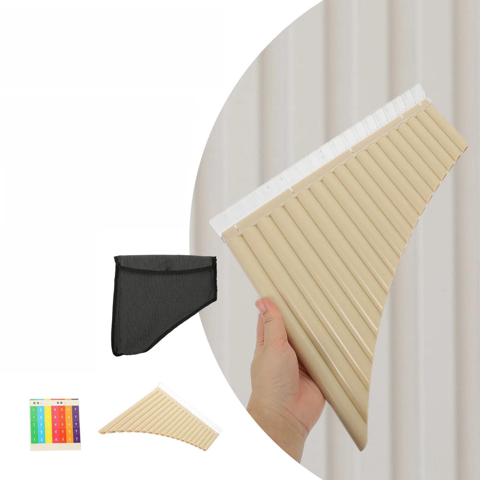 Flauti Pan Professionali Strumento Professionale Per Flauto Di Pan Con Chiave C Da 18 Pollici Portatile Adatto Ai Principianti