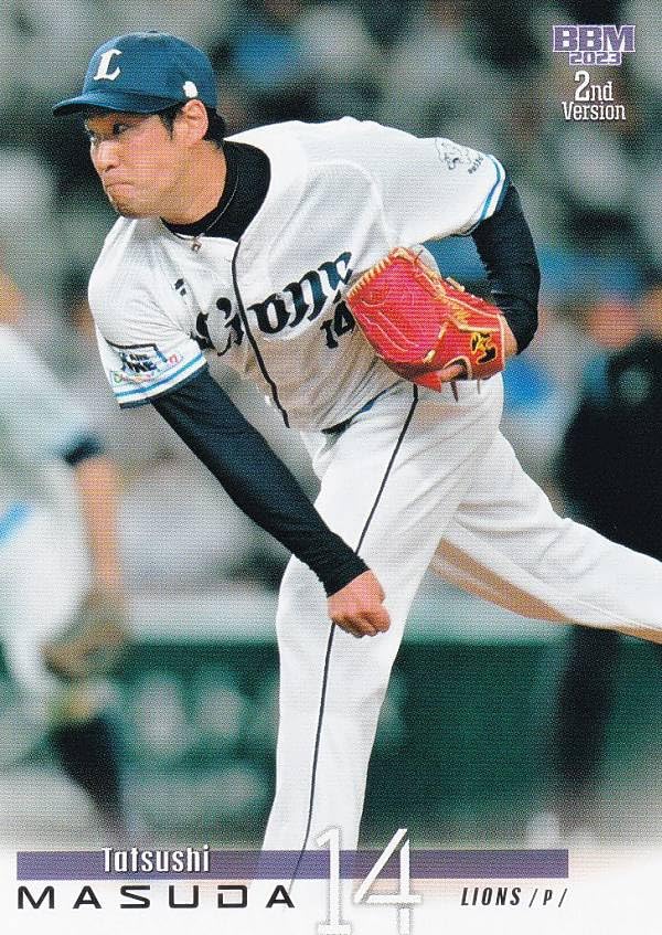 BBM ベースボールカード 410 増田達至 埼玉西武ライオンズ (レギュラーカード) 2023 2ndバージョン