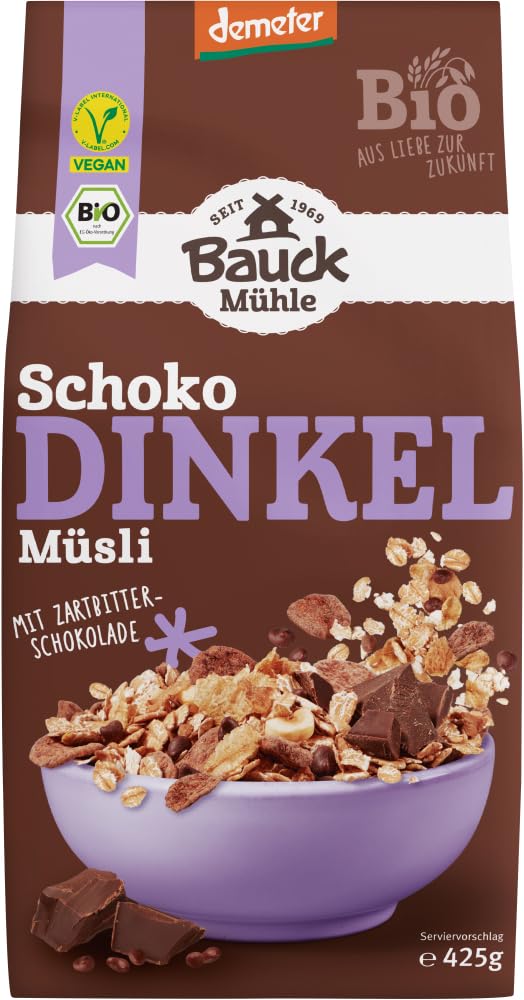 Dinkel Müsli Schoko Demeter 12 x 425 g