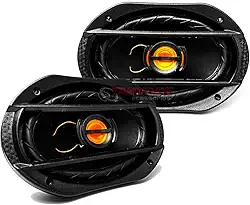 Kit de Alto-falantes Automotivos JB69 Flex 6x9 Polegadas 110W 4 Ohms Preto Leson - 2LS055069