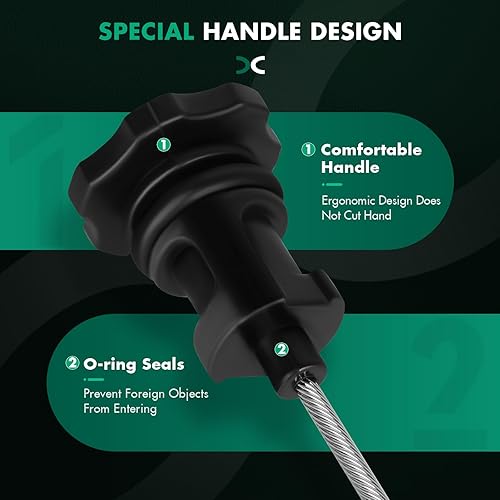 Miniatura 4 de SCITOO A-22301-2 Reemplazo de la varilla de aceite de transmisión para Chrysler 300, para Dodge Charger, para Dodge Challenger, para Dodge Magnum