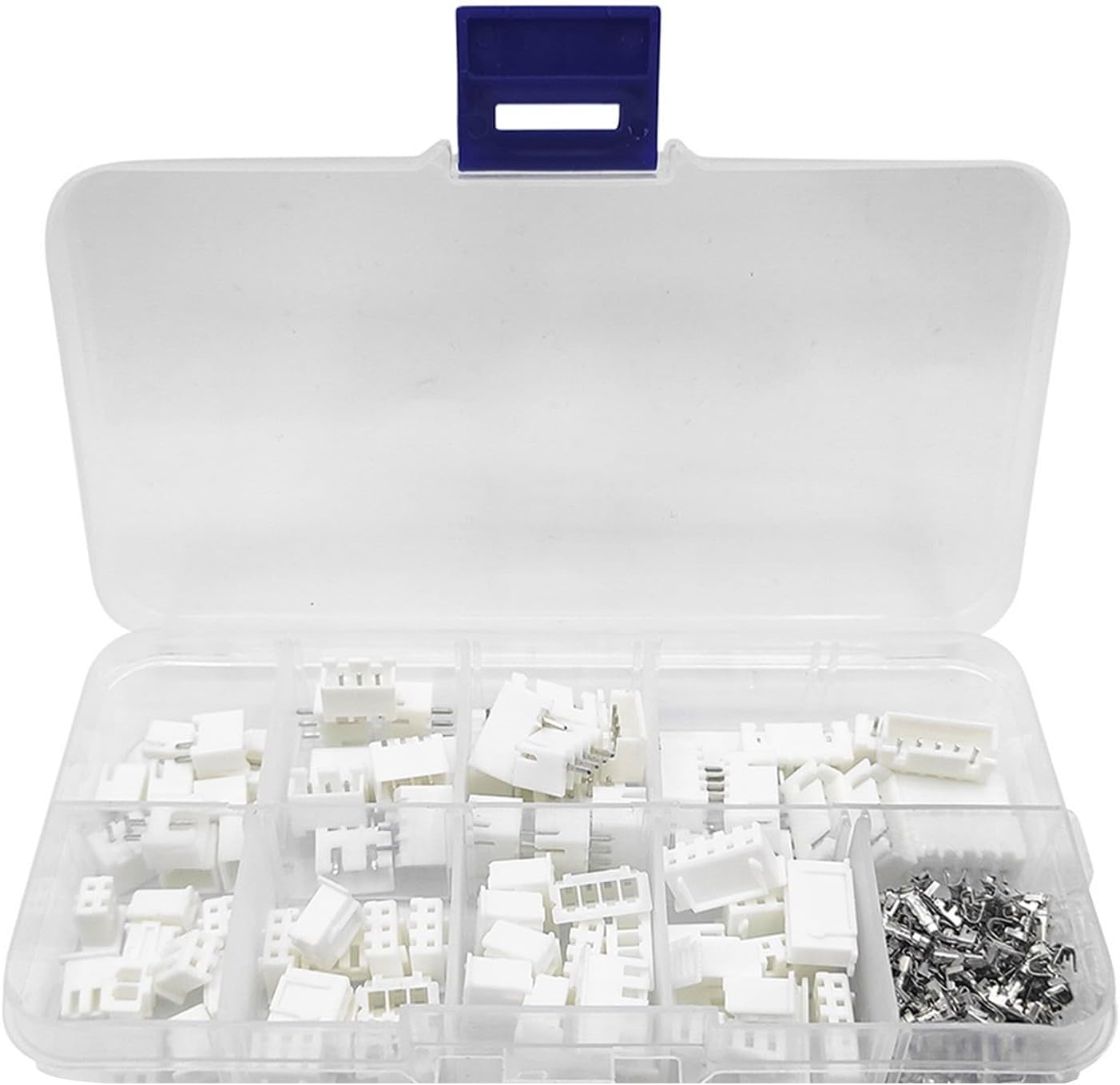 for JST PH 2.0mm Connector kit,230pcs, 2.0mm Pitch with 2/3/4/5 Pin Housing & Female Terminals, for LED Strip, 3D Printers, Breadboard, PCB, Complete Wire Adapter Set
