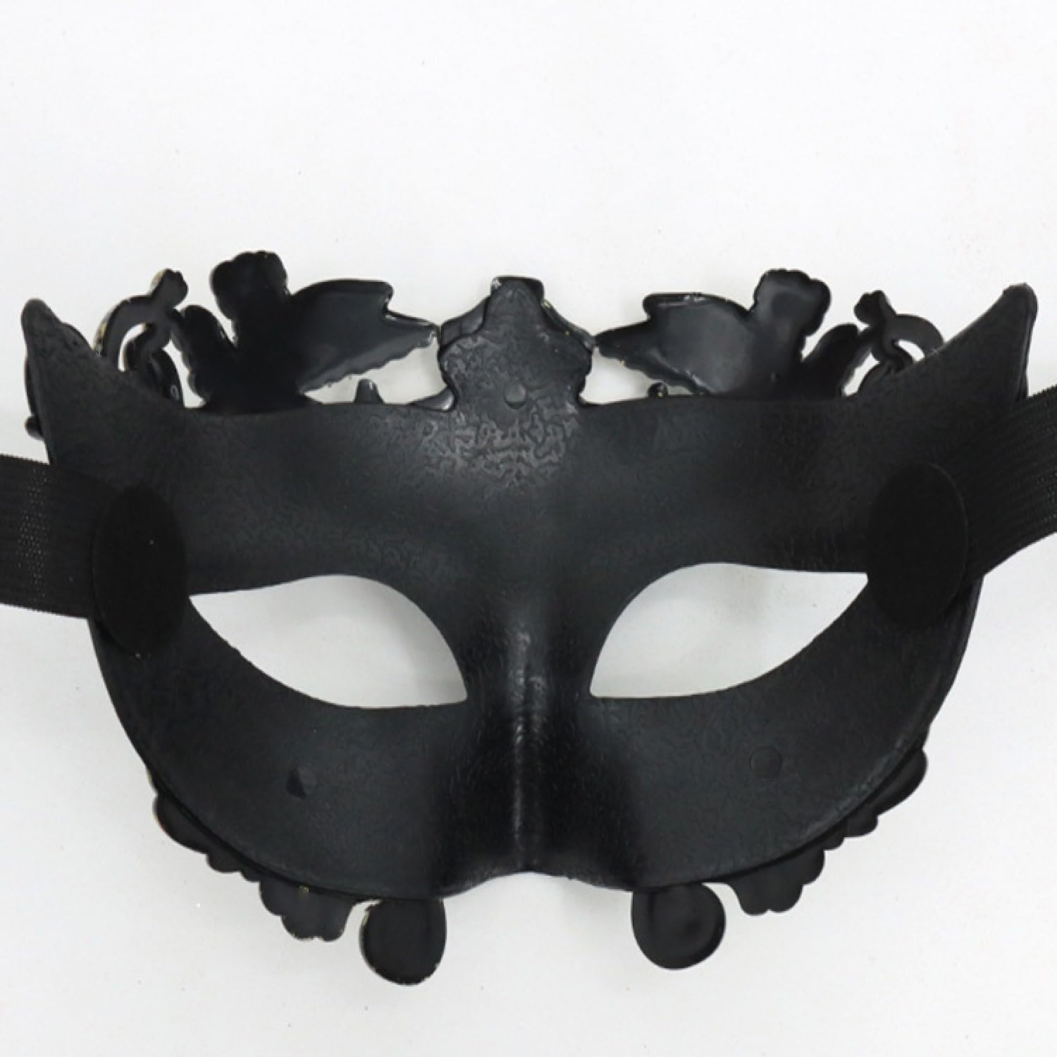 Lezevn Roman Greek Man Mask - Venetian Mask for Men Mardi Gras (Silver) - Image 2