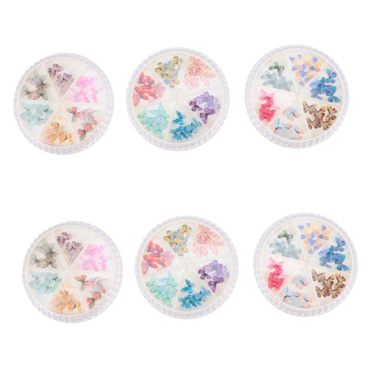 PACKOVE 2 set Unghie A 3D Decorazioni Per Unghie A 3D Decorazioni Per Manicure Te Per Nail Art Per Nail Art 3 scatole*2