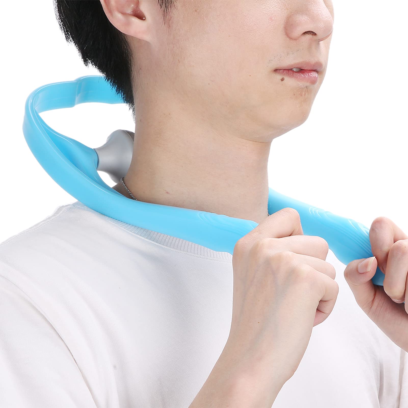 AMONIDA Herramienta de Masaje de Cuello para Alivio de Tejido Profundo,