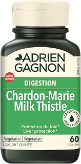 Adrien Gagnon - Milk Thistle, for Liver Cleanse Detox - 60 Count