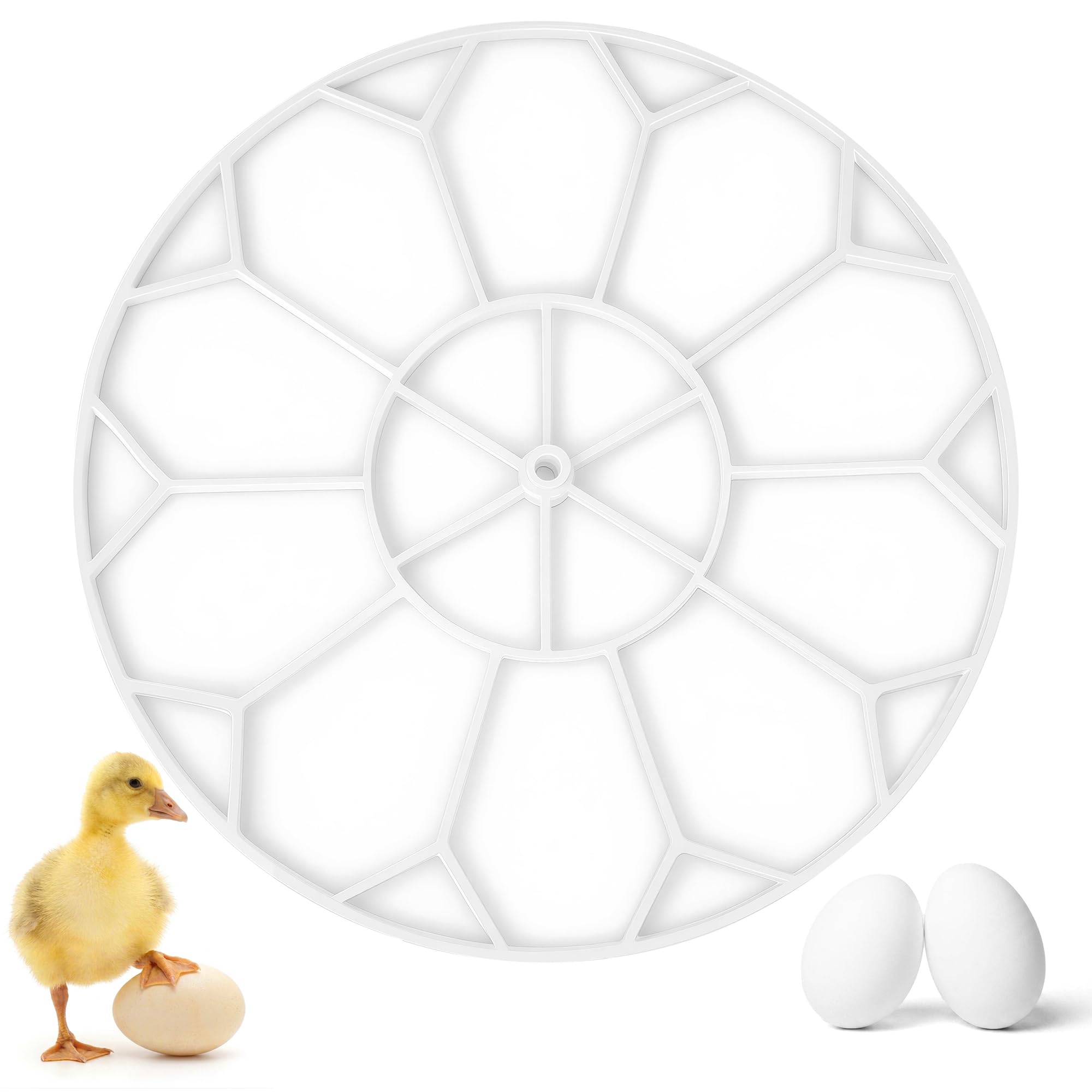 Plateau de 10 œufs d'oie Jumbo blanc pour incubateur Nurture Right 360 JGT360
