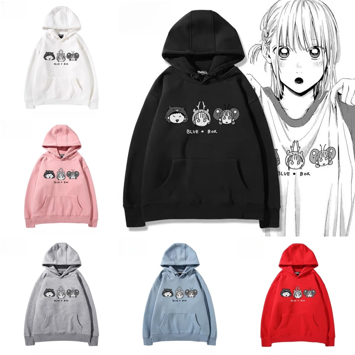 ✦新品✦　alo　ベイ・パーカー Amazon.co.jp: アオのハコ パーカー 長袖 コスプレ衣装 鹿野千夏 猪股