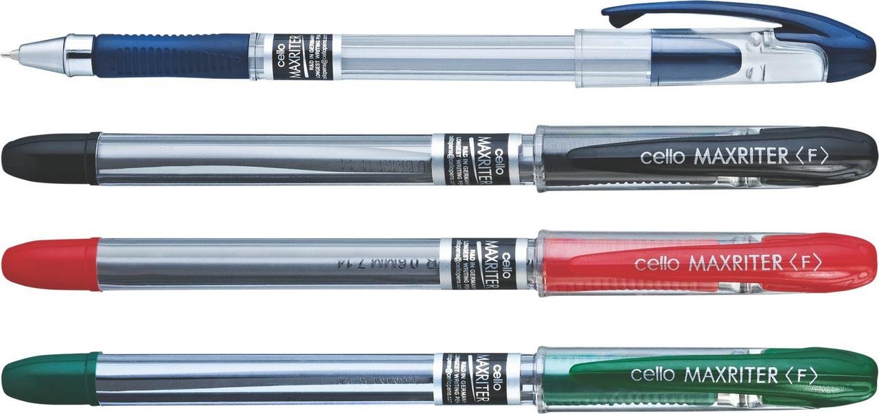Cello Maxriter Ballpen, Red (MT), Pack of 120 Amazon.in Office Products