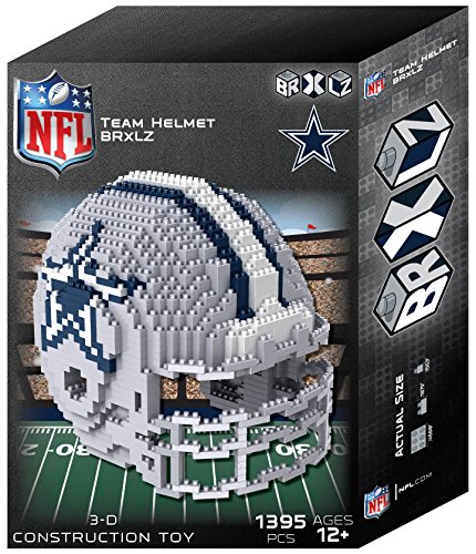 Dallas Cowboys 3D Brxlz - Helmet, 1395 pieces - Thumbnail 2