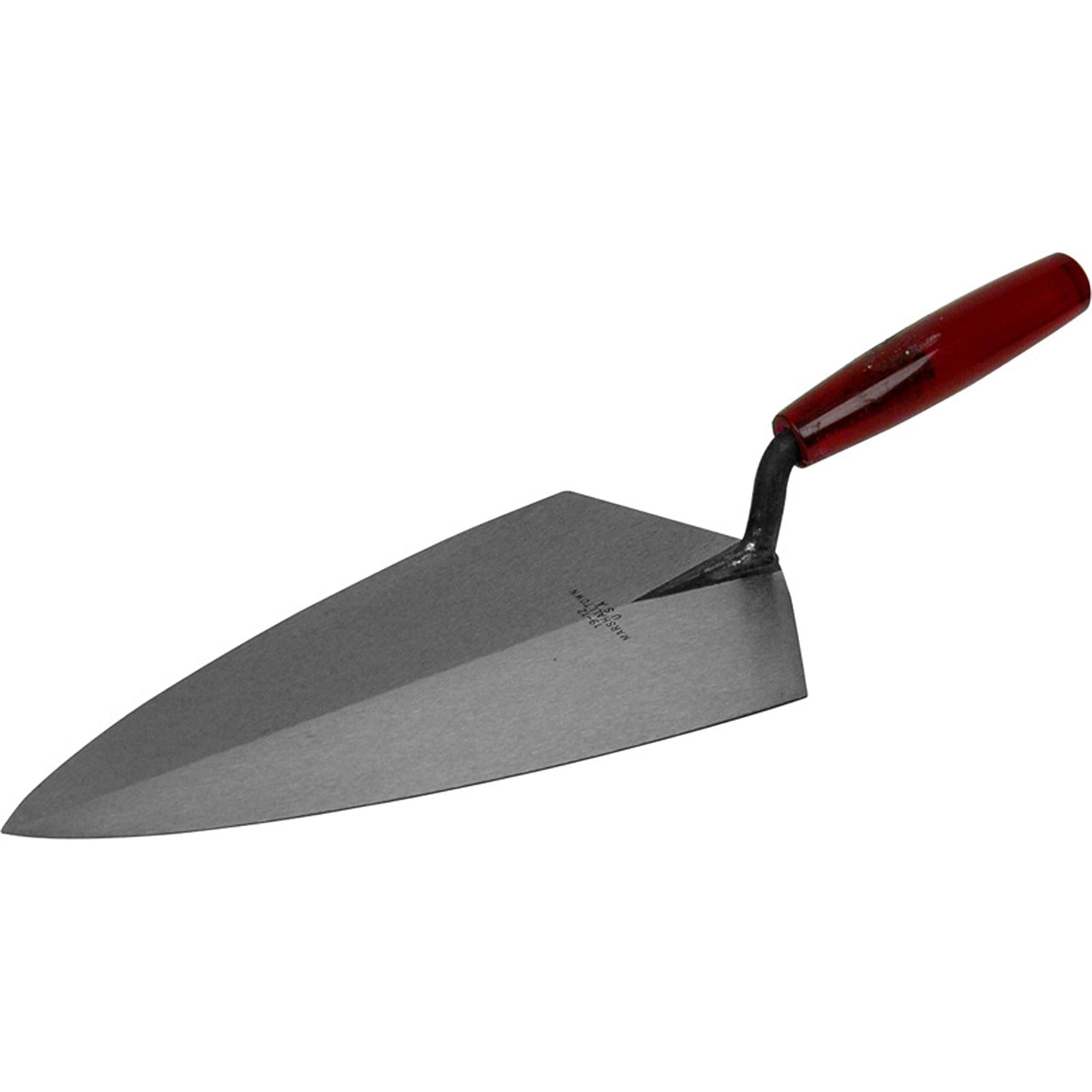 MARSHALLTOWN Philadelphia Brick Trowel, 241 x 121 mm Masonry Tool, Plastic Handle, Made in The USA, 19P9.5