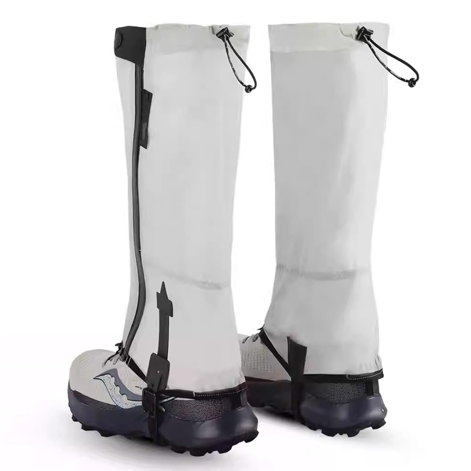 Polainas largas ultraligeras for Nieve, glándulas for piernas de montañismo, Impermeables y Transpirables, Ligeras y portátiles, adecuadas for Trail Running