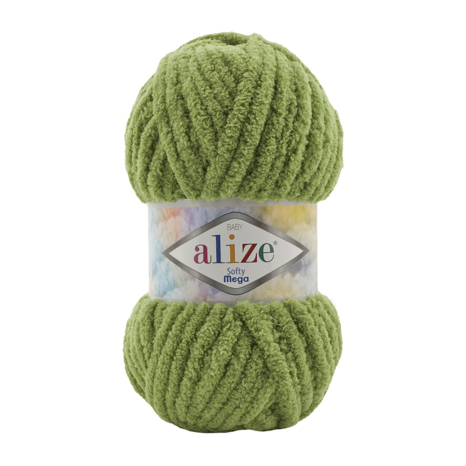 Alize Softy Mega Chunky Blanket, Scarf, Baby Knitting Crochet Yarn 100g Ball (1, 485SM) — image 1