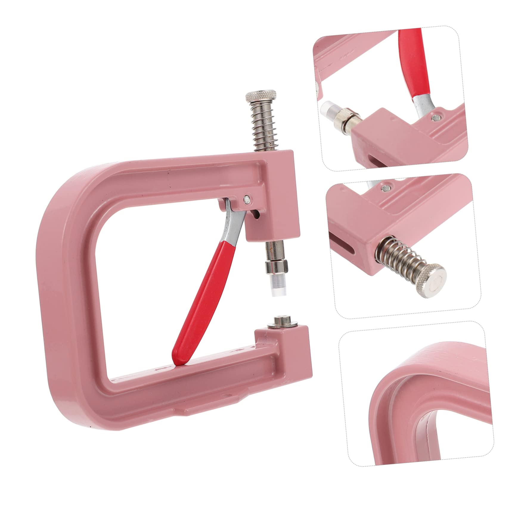 Presse à Perles Manuelle Rose pour Bricolage Costume, Set 1 Pièce