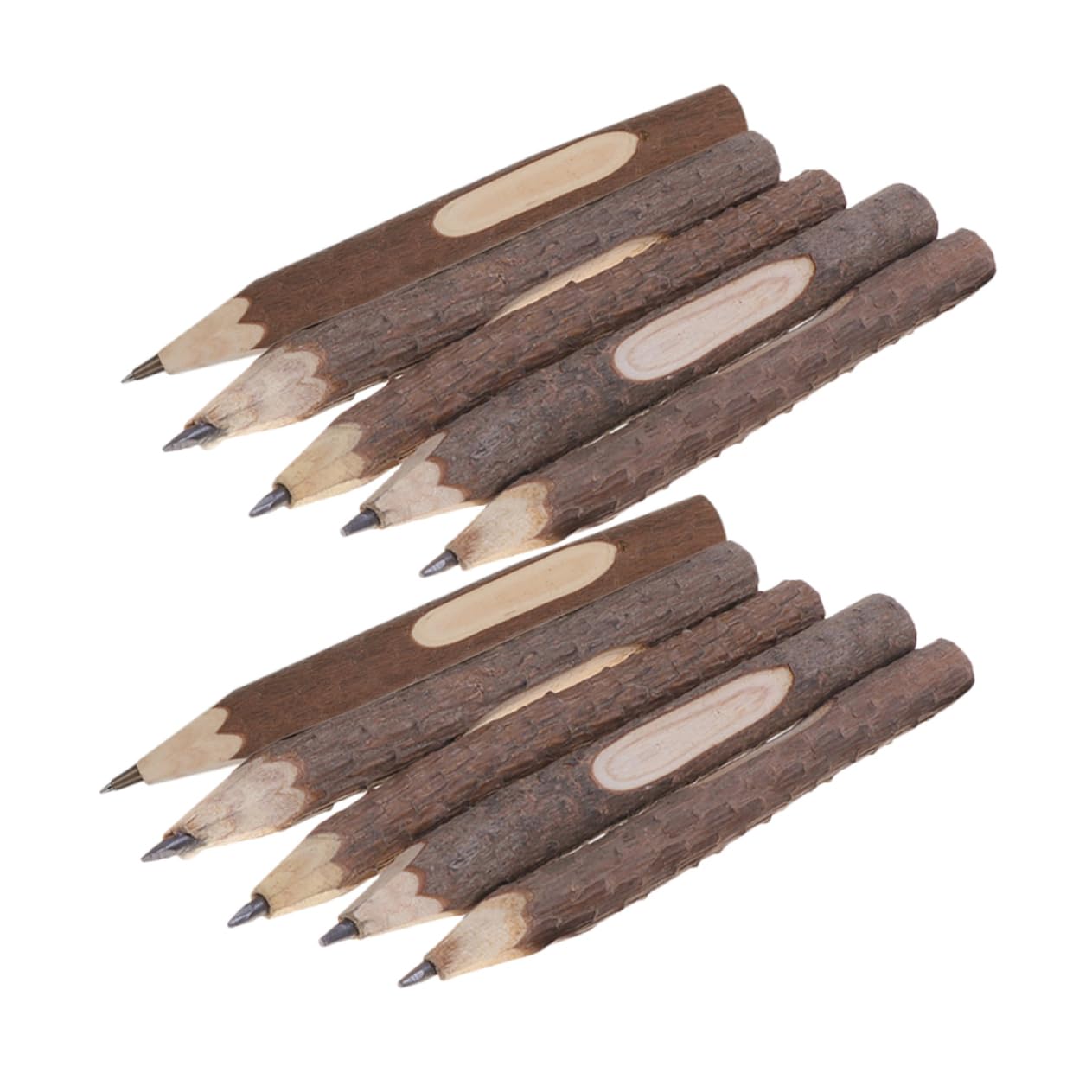 SHINEOFI 50piezas Lápices De Madera Naturales De Ecológicos y Multifuncionales Para Escritura y Dibujo Para Artistas