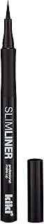 kiki Slimliner Liquid Eyeliner Pen Black, Smudge Proof All Day Vegan Formula, Cruelty Free
