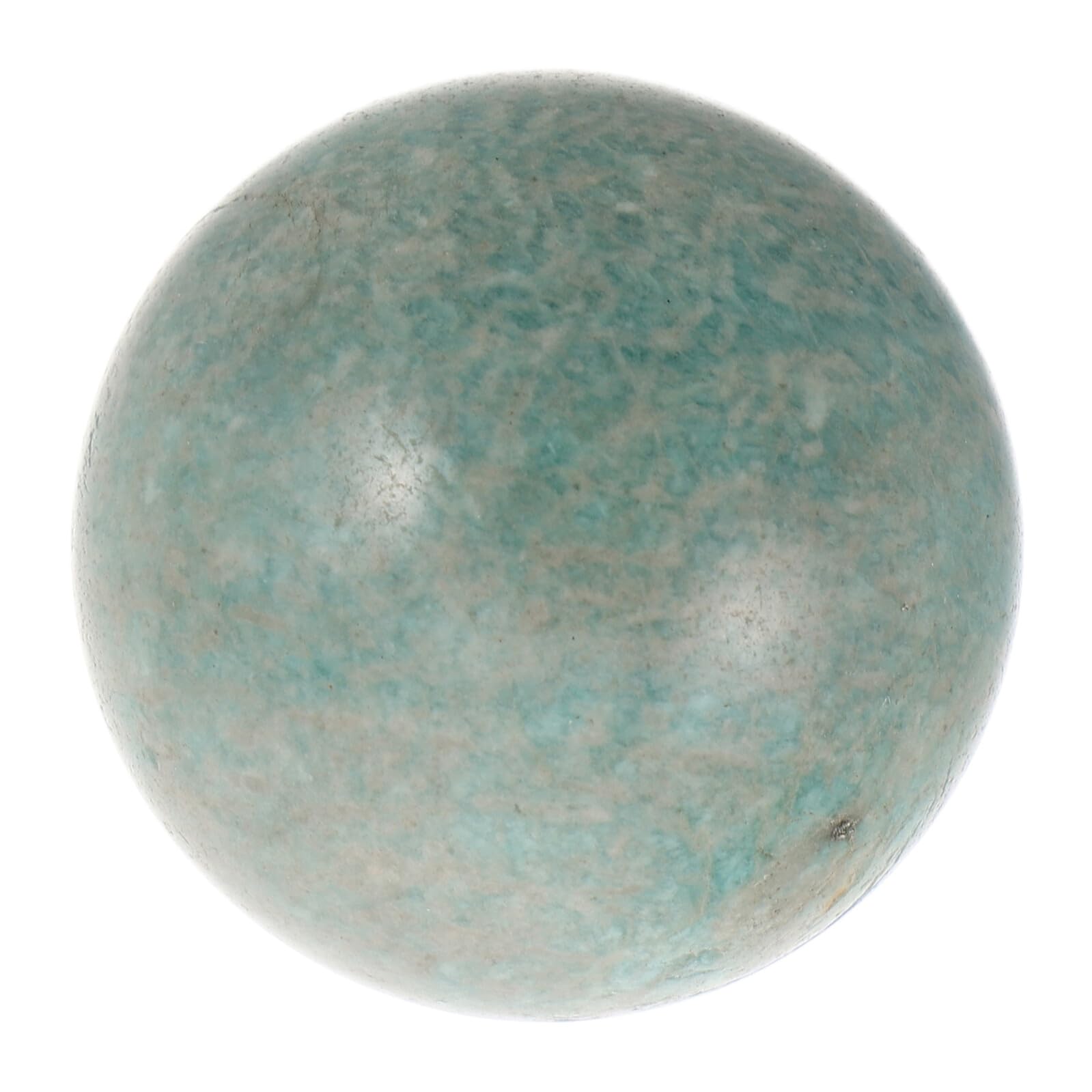 Bola de cristal de amazonita natural TOYANDONA de 4 cm para feng shui
