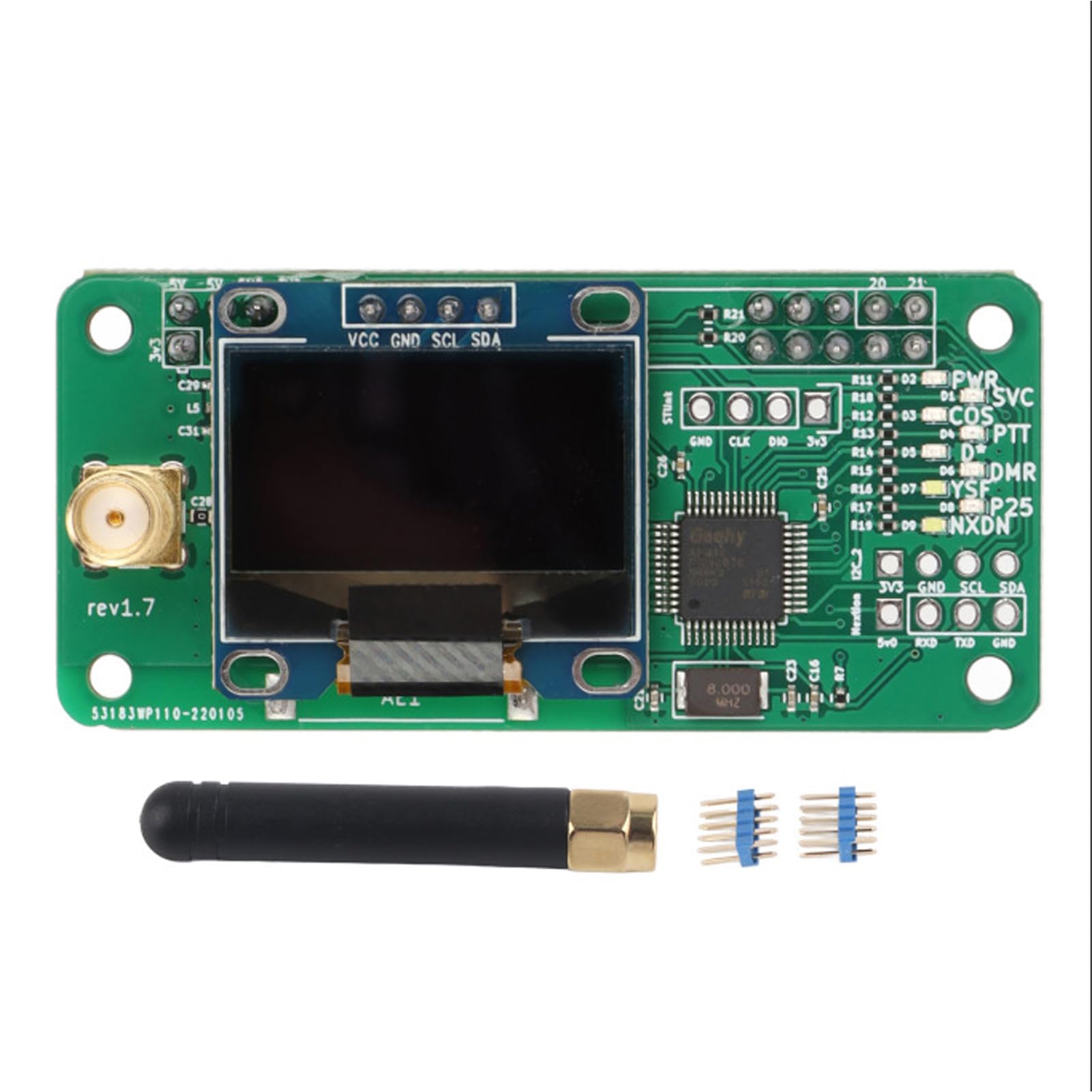 Modem MMDVM Hot Jumbo portable avec affichage numérique et station WiFi intégrée pour radio