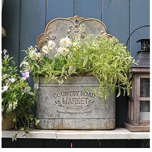 All Chic Metal Wall Planter Wall Mount Planter Wall Metal Hanging Planter Wall Vases for Flowers Planters for Outdoor Plants for Farmhouse Wall Decor (Rustic) All Chic Metal Wall Planter Wall Mount Planter Wall Metal Hanging Planter Wall Vases for Flowers Planters for Outdoor Plants for Farmhouse Wall Decor Rustic