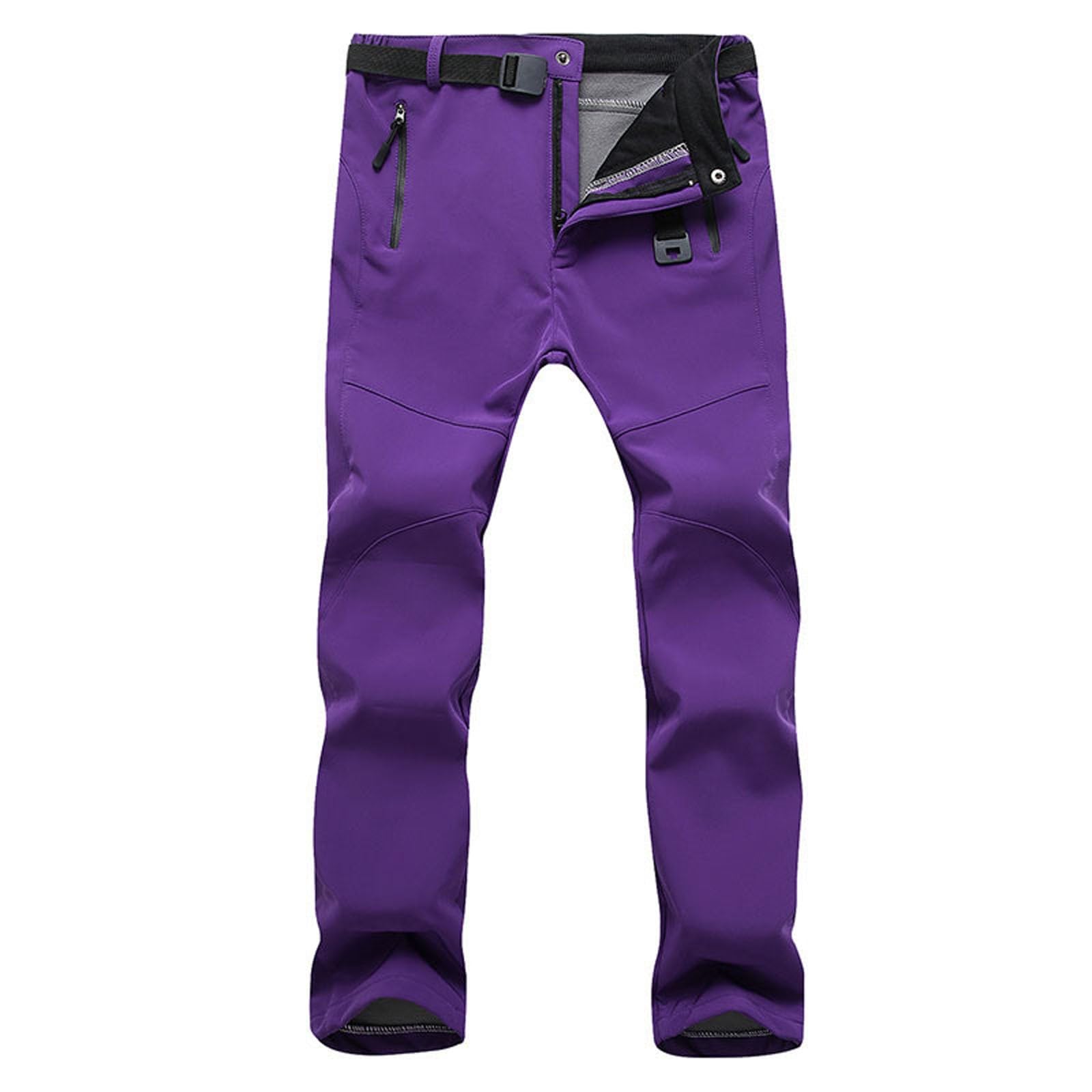 Sunnyuk Tute da Sci Donna Pantaloni Impermeabile Taglie Forti Pantalone da Neve Termici Tuta Invernale Snowboard Salopette Elasticizzati Montagna Sci Curvy