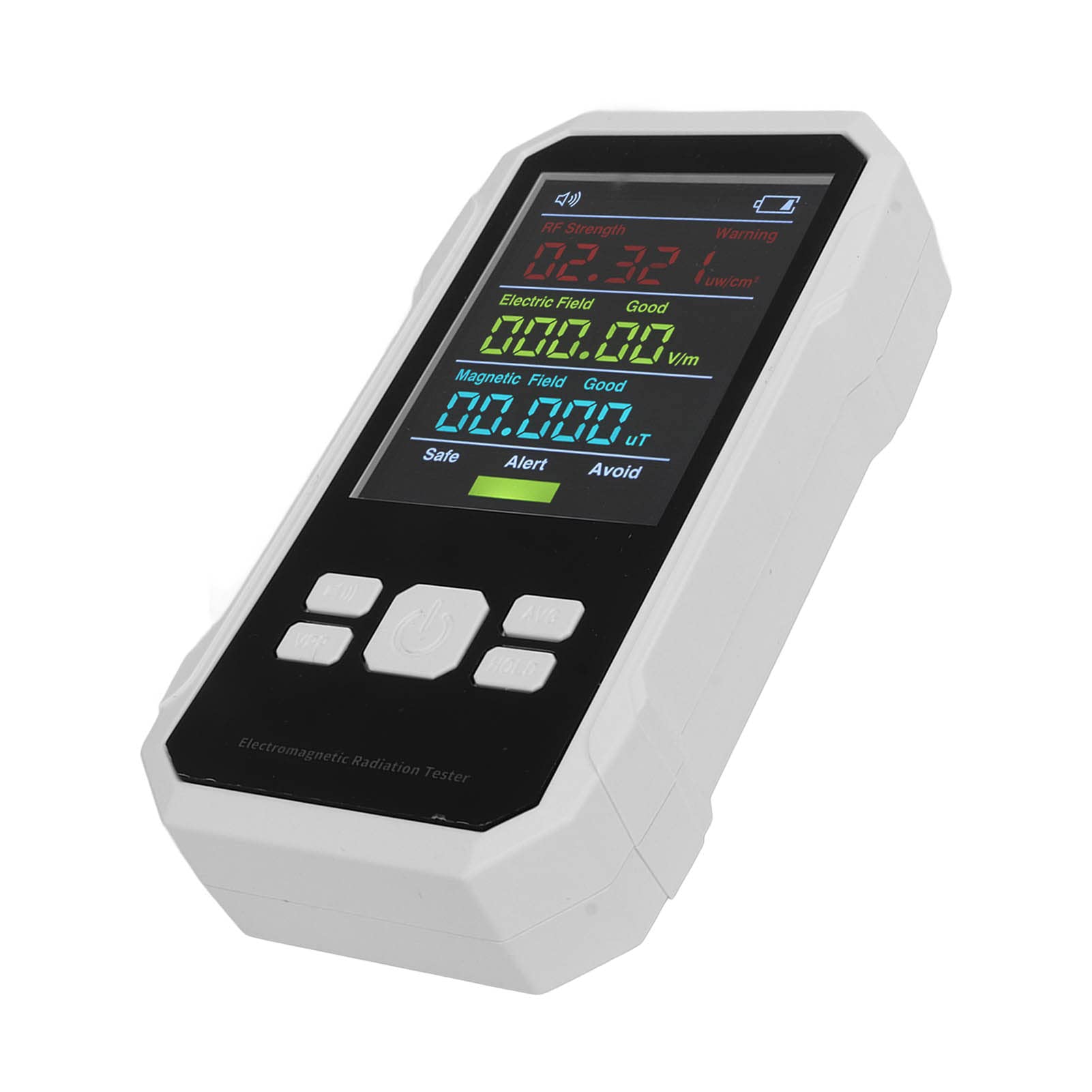Topyond EMF-Messgerät,Elektromagnetische Mehrfeld Strahlung EMF Strahlungsdetektor,3-in-1 Handgehaltener EMF RF MF Elektromagnetische Strahlung Messgerät Für Zuhause, Büro, Outdoor
