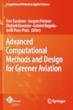 Advanced Computational Methods and Design for Greener Aviation (Computational Methods in Applied Sciences)