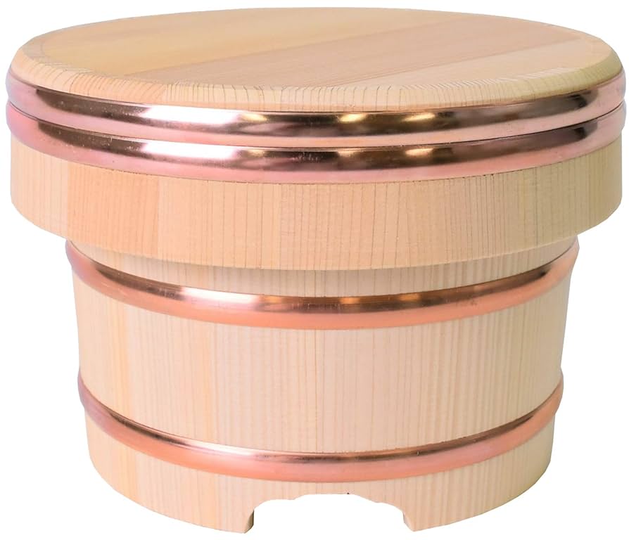 木曽 さわら おひつ 1.5升 30cm 銅縁取り 楽天市場】【5%OFF 12/21まで】 さわら おひつ 1.5～2合 15cm 国産