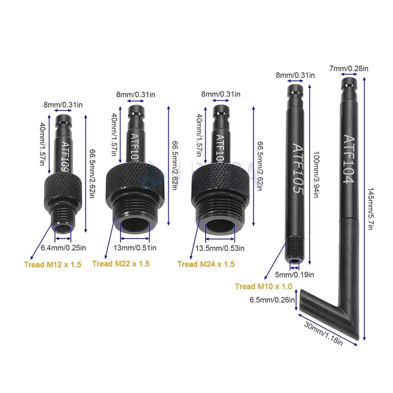 Automatyczny adapter do napełniania olejem skrzyni biegów do 09G 01J 722.9 CVT DSG ATF 722.9 Adapter ze stopu aluminium(Quick connect valve)
