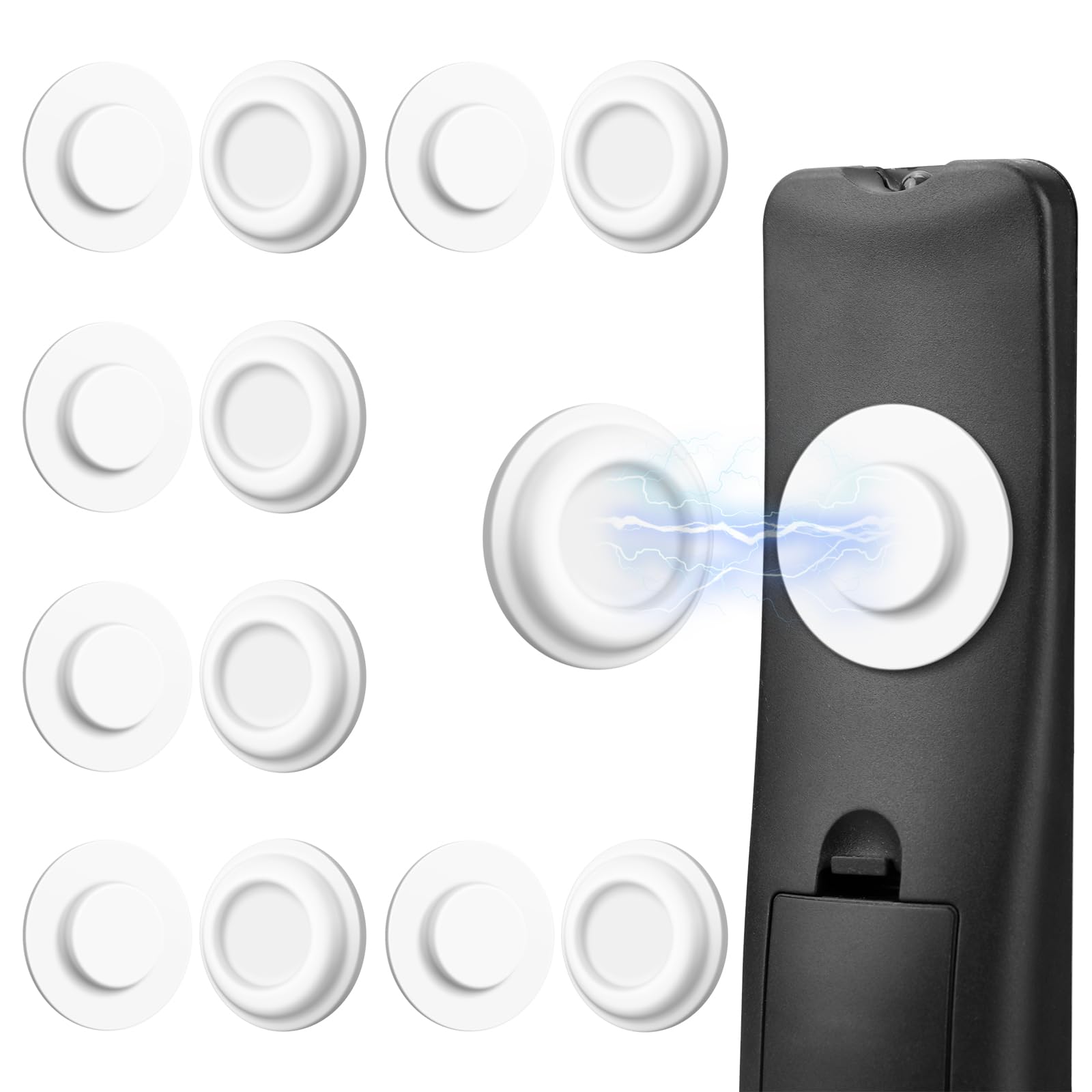 Magnetic Remote Holders - Keep Remotes Organized -12 Magnetic Remote Holders - Keep Remotes Organized -12