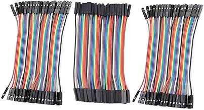 120P 10cm 1P-1P 40-Pin Female to Female Jumper Cables for Prototype Circuit Breadboard