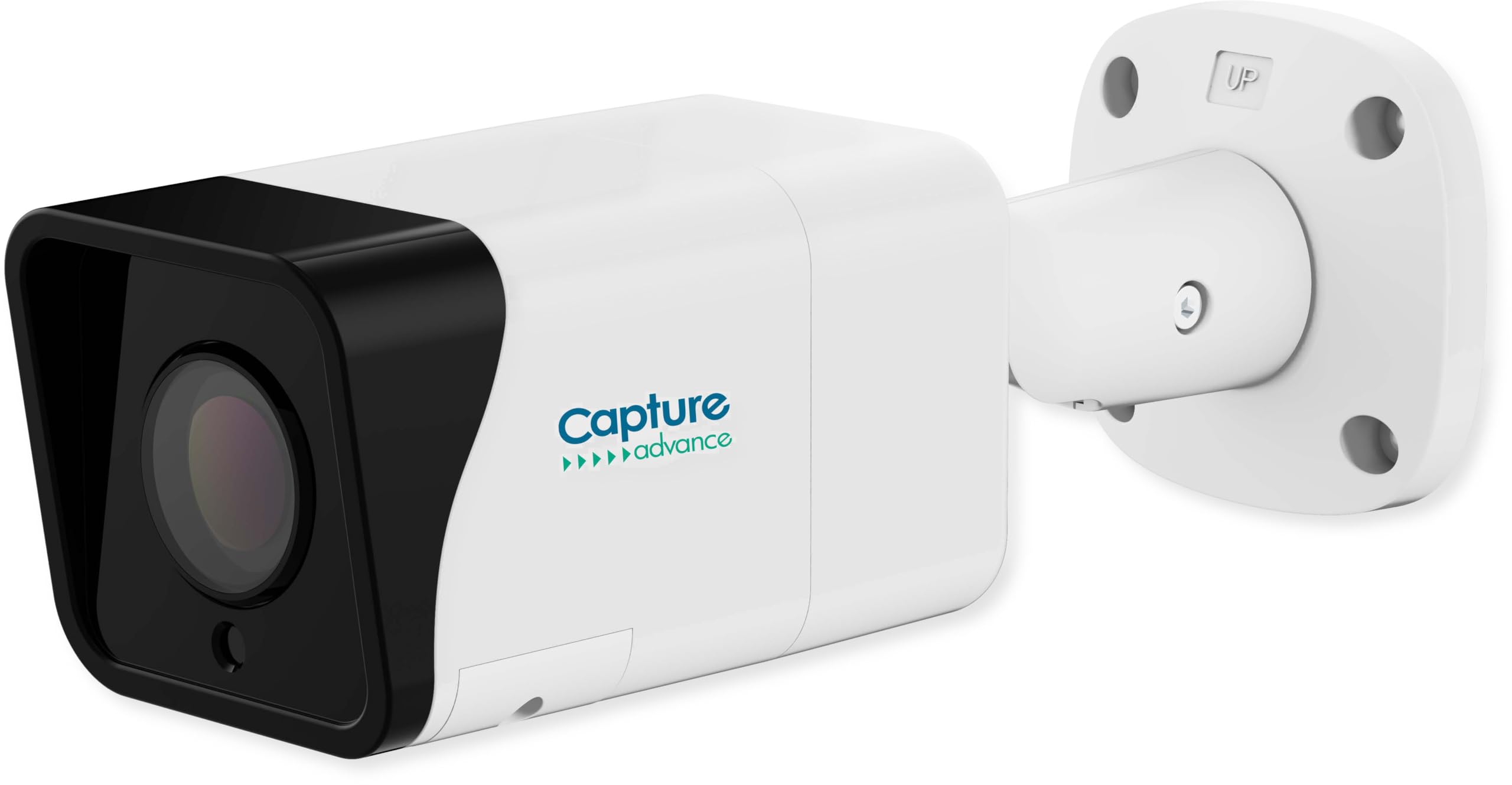 Capture Advance R2-5MPBLMTRZ 5MP WDR IR Bullet IP Camera, 2.7-13.5mm Lens, NDAA Compliant, White