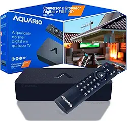 Conversor Digital DTV-9000 Full HD | Gravador USB | HDMI | Controle Remoto | Função PVR