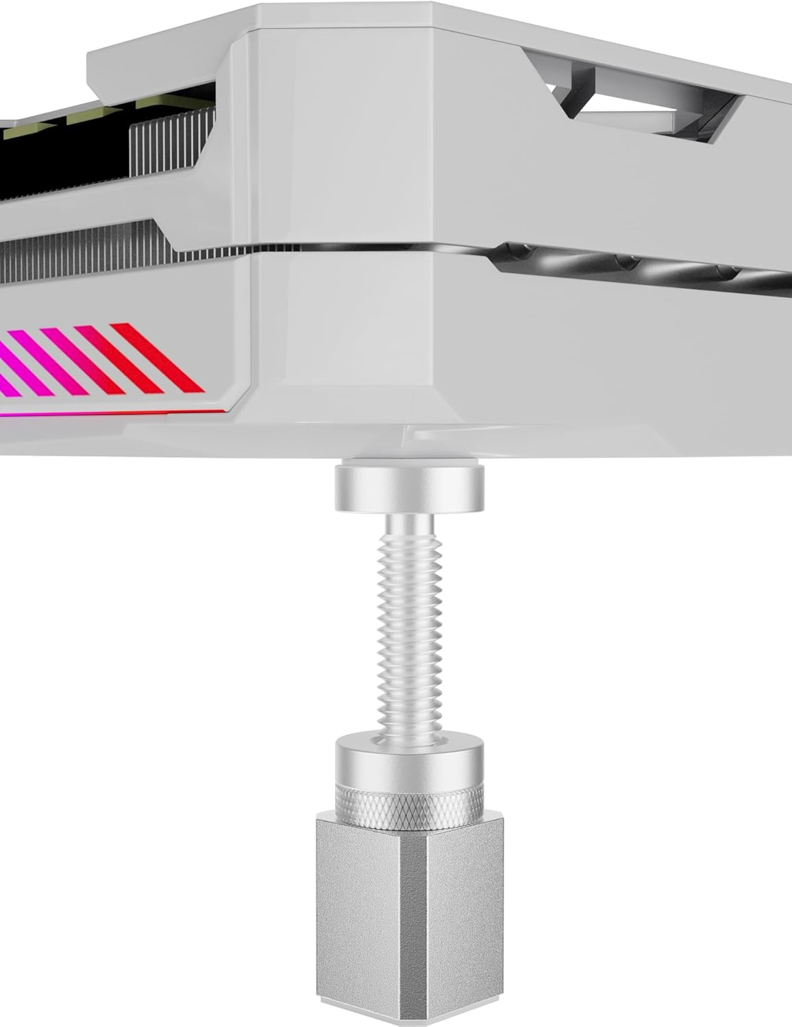 Graphics Card GPU Brace Support, Video Card Sag Holder Bracket,GPU Stand,Silver,GH50S (28-50mm /1.1-1.97in)