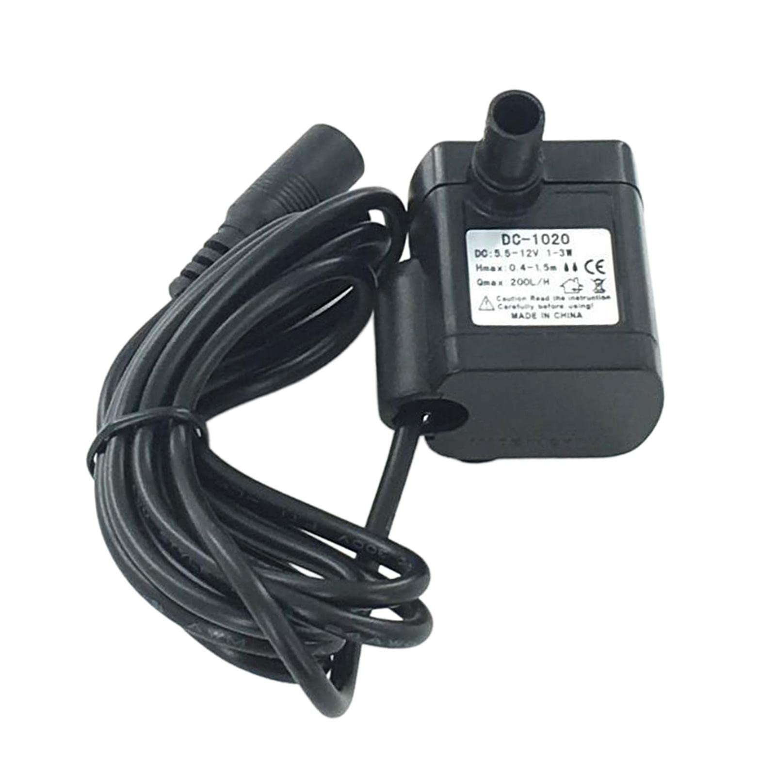 predolo 1pc DC 1020 Mini Submersible Pump Lift 150cm Low Tank