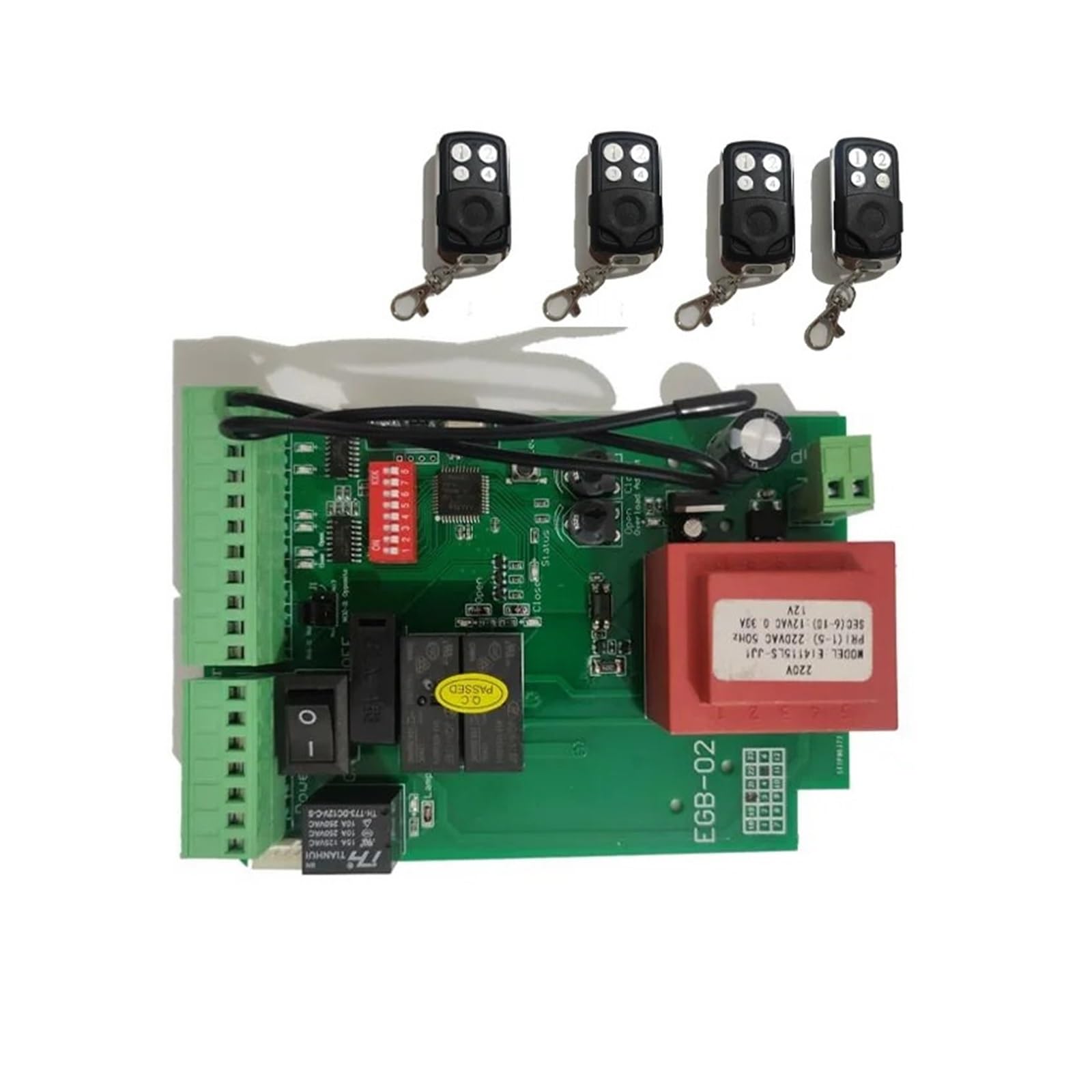Płyta sterująca do otwieracza bramy przesuwnej, płytka sterująca silnika, płytka drukowana sterownika, karta elektroniczna Silna wrażliwość(110V a)
