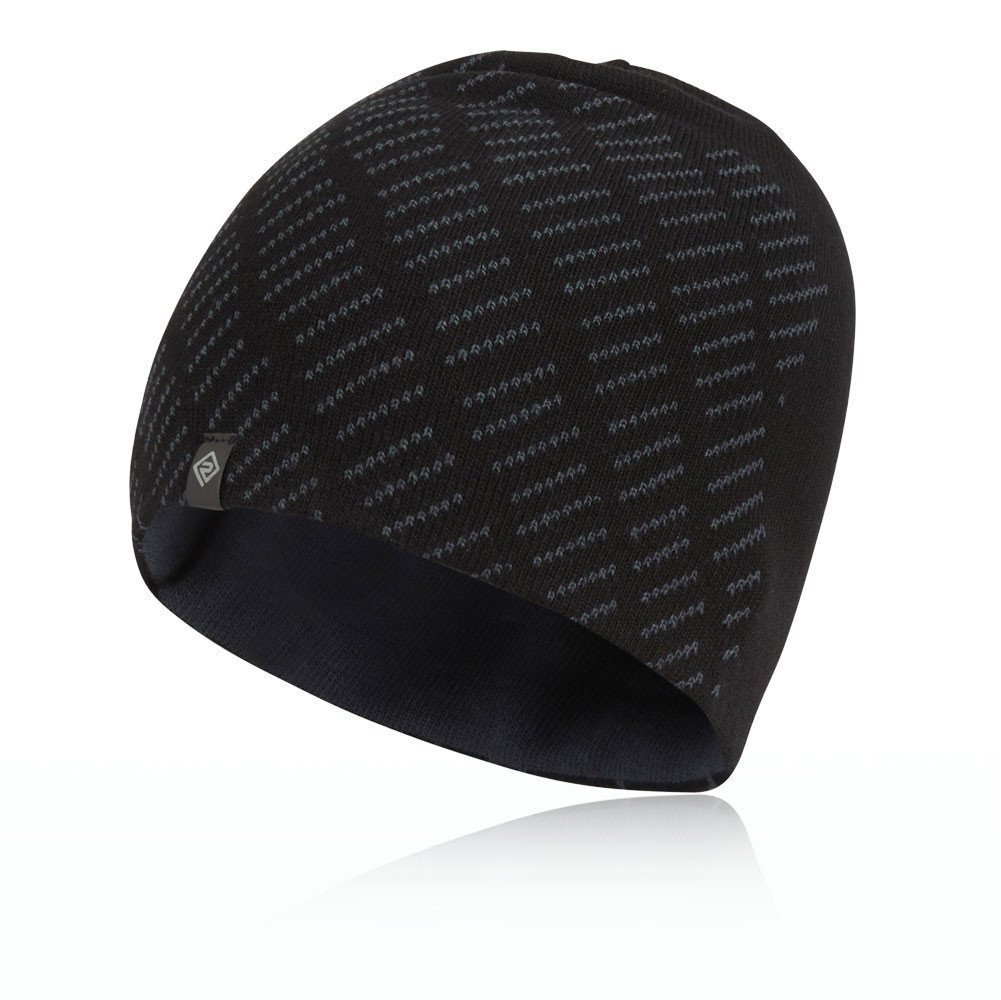 Ronhill Unisex Classic Beanie, Yellow/Charcoal, One Size