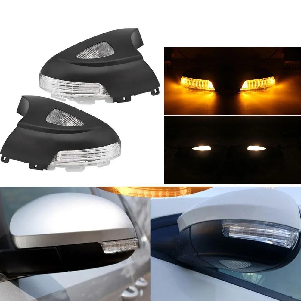 para Seat para Alhambra 710 711 2011-2016 Luz LED De Señal De Giro para Coche Espejo Retrovisor Intermitente Repetidor(Izquierda)