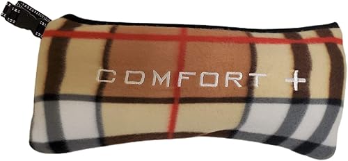 ComfortPlus cobija de viaje 3 en 1 MicroFleece, de alta calidad (varios colores)