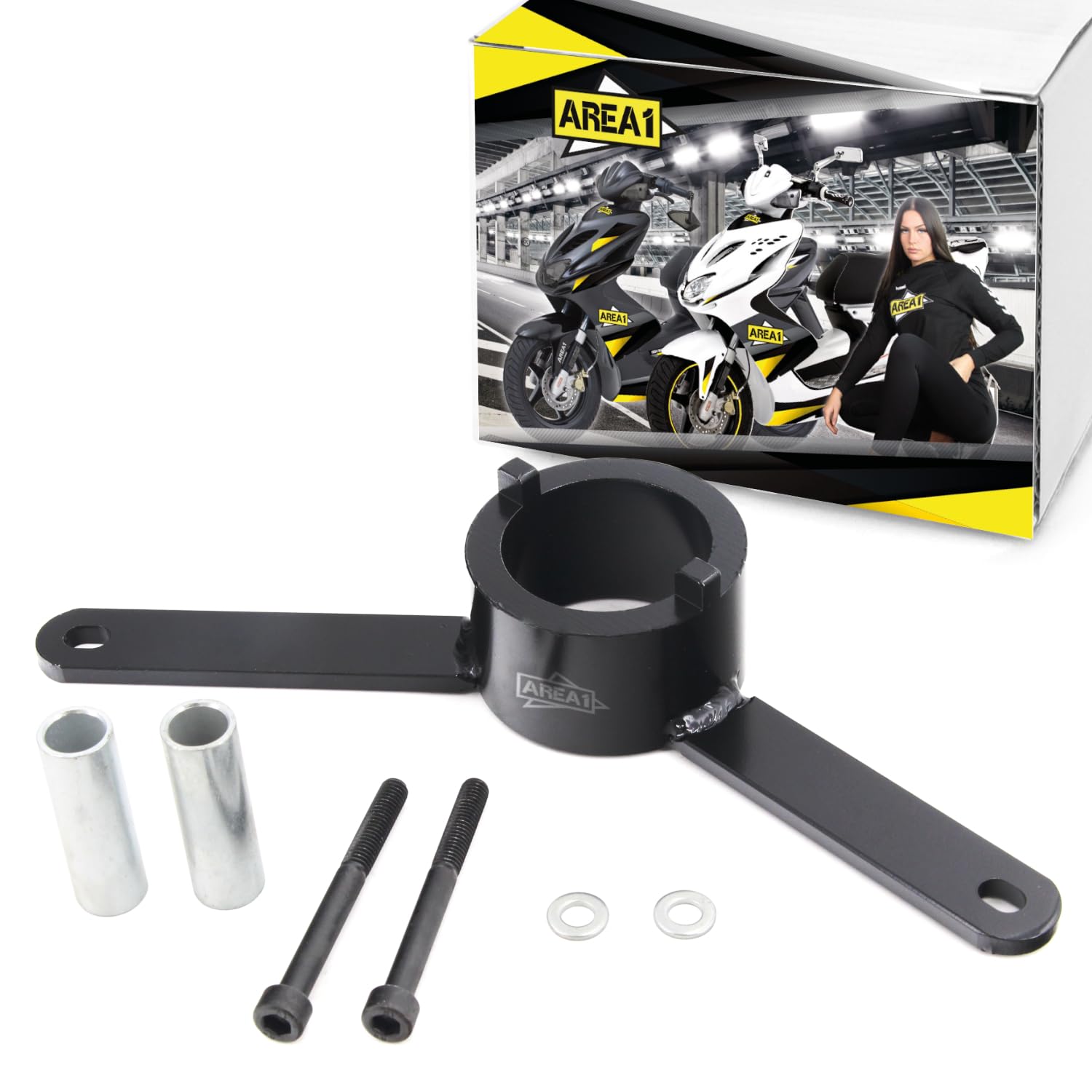 Area1 Strumento di bloccaggio Variomatik 400 – 500 ccm 4T compatibile con MP3 X8 X9 X10 Beverly/adatto per Arrecife Atlantic Scarabeo/adatto per