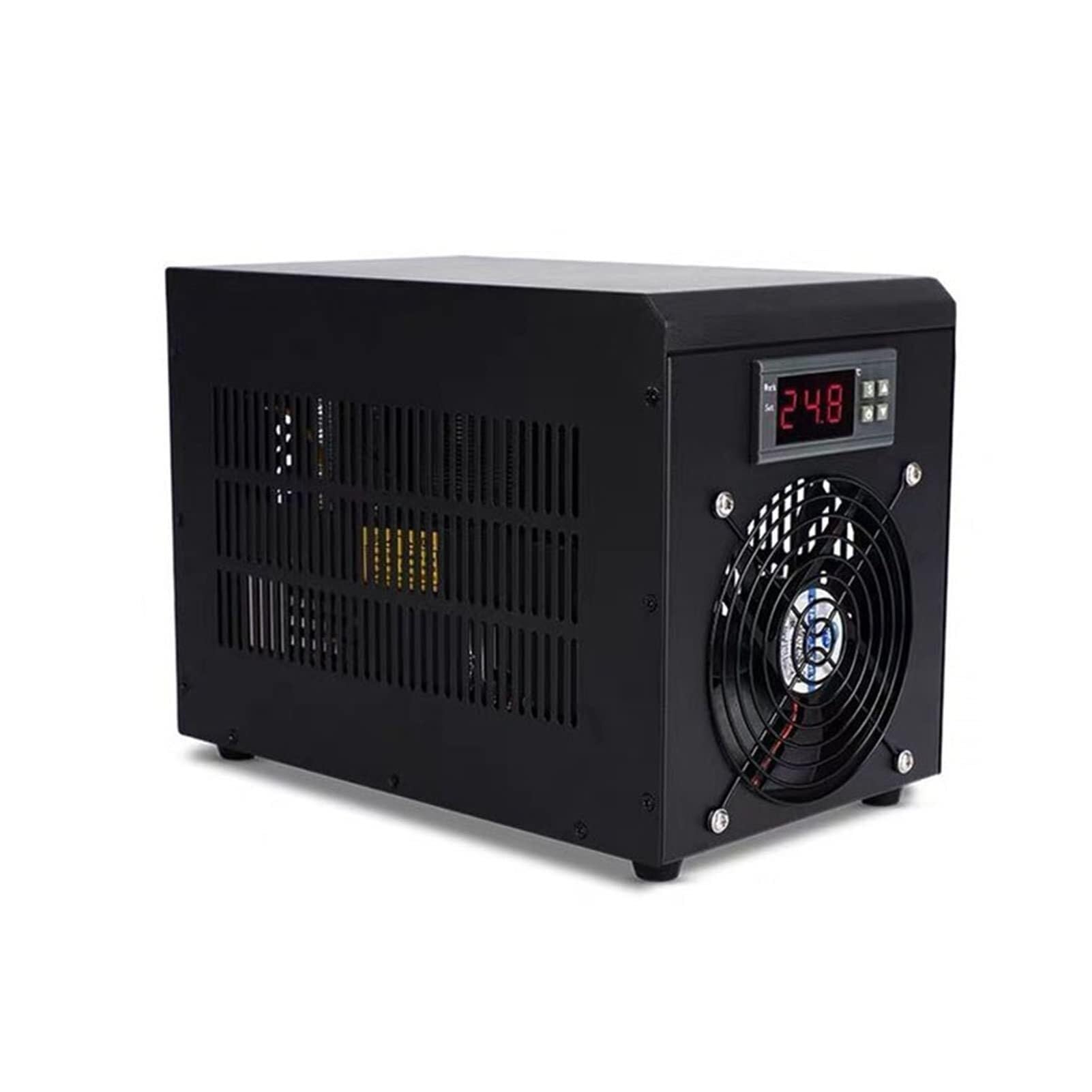 Enfriador de agua para acuario, sistema de refrigeración de 180 W para peceras de 60 L, control de temperatura constante para una refrigeración sostenible