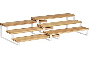 Stylish SONGMICS Multi-Purpose Display Risers for Various Storage Needs