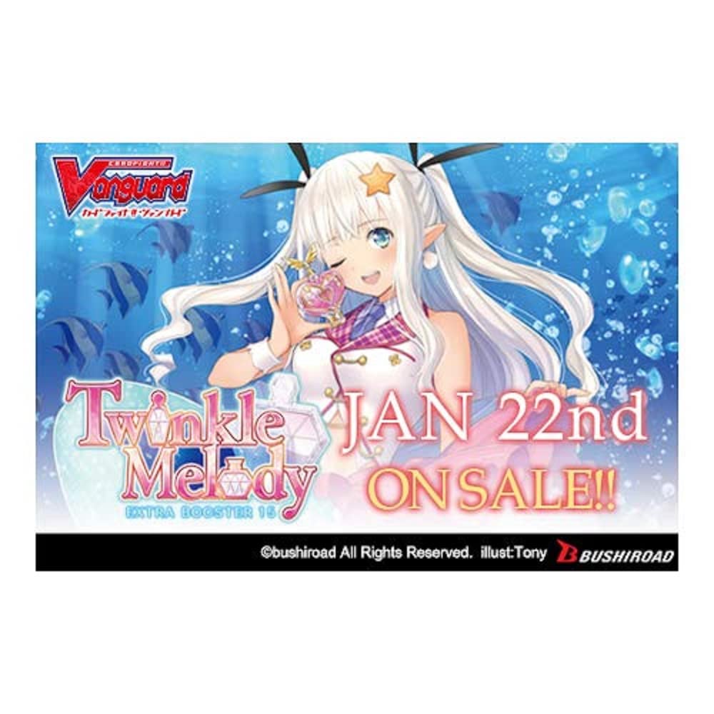 Cardfight Vanguard - V-Twinkle Melody Extra Booster Display Box of 12 Packs - Trading Card Game