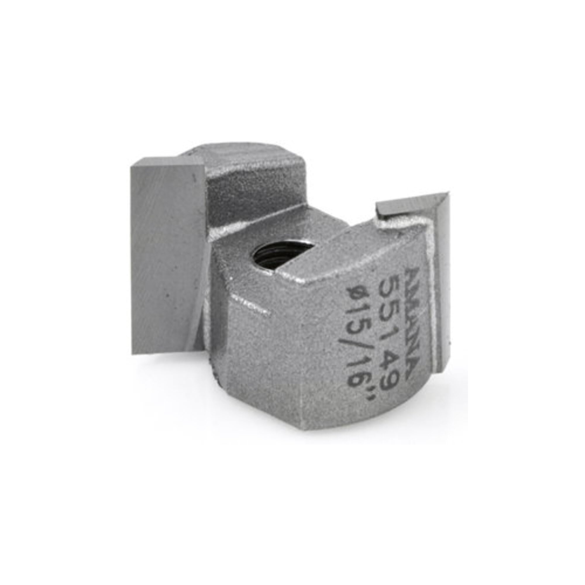 Amana Tool - (55149) Carbide Tipped Mortising Screw Down Shear Cutter 15/16 Dia x 9/16" x 1/4-28 Thread