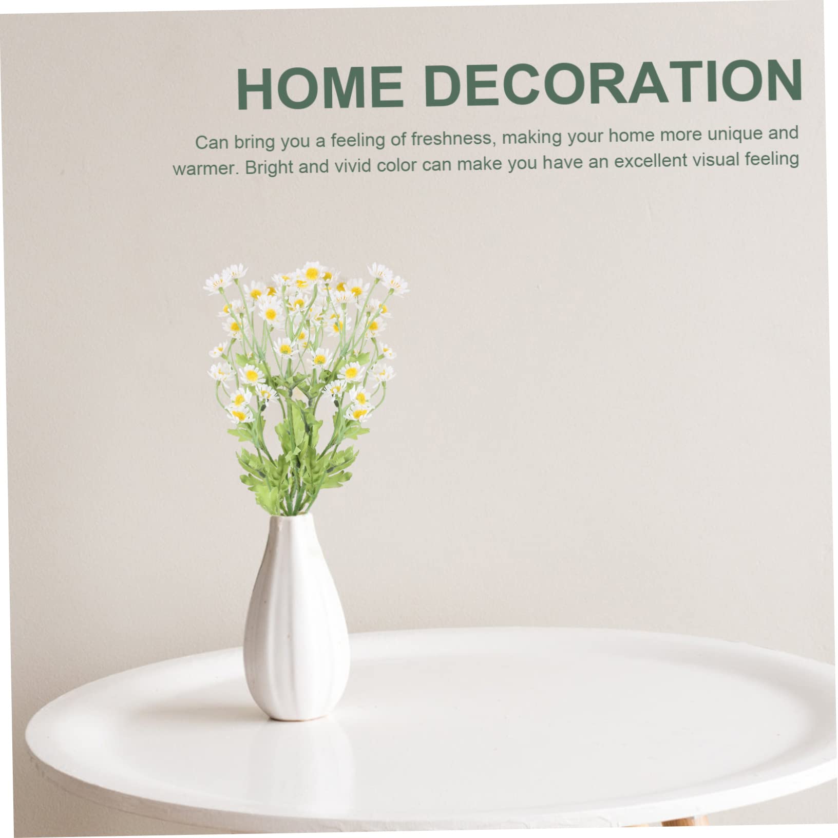 KOMBIUDA 3sets Faux Blumen Gefälschte Bouquet Lebensechte Decor Für Haushalt Büro Display 3 Stücke * 3