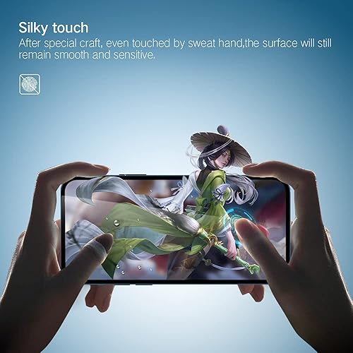 Miniatura 6 de PERFECTSIGHT Paquete de 2 protectores de pantalla de vidrio templado compatibles con Samsung Galaxy S21+, compatible con fundas transparentes HD,
