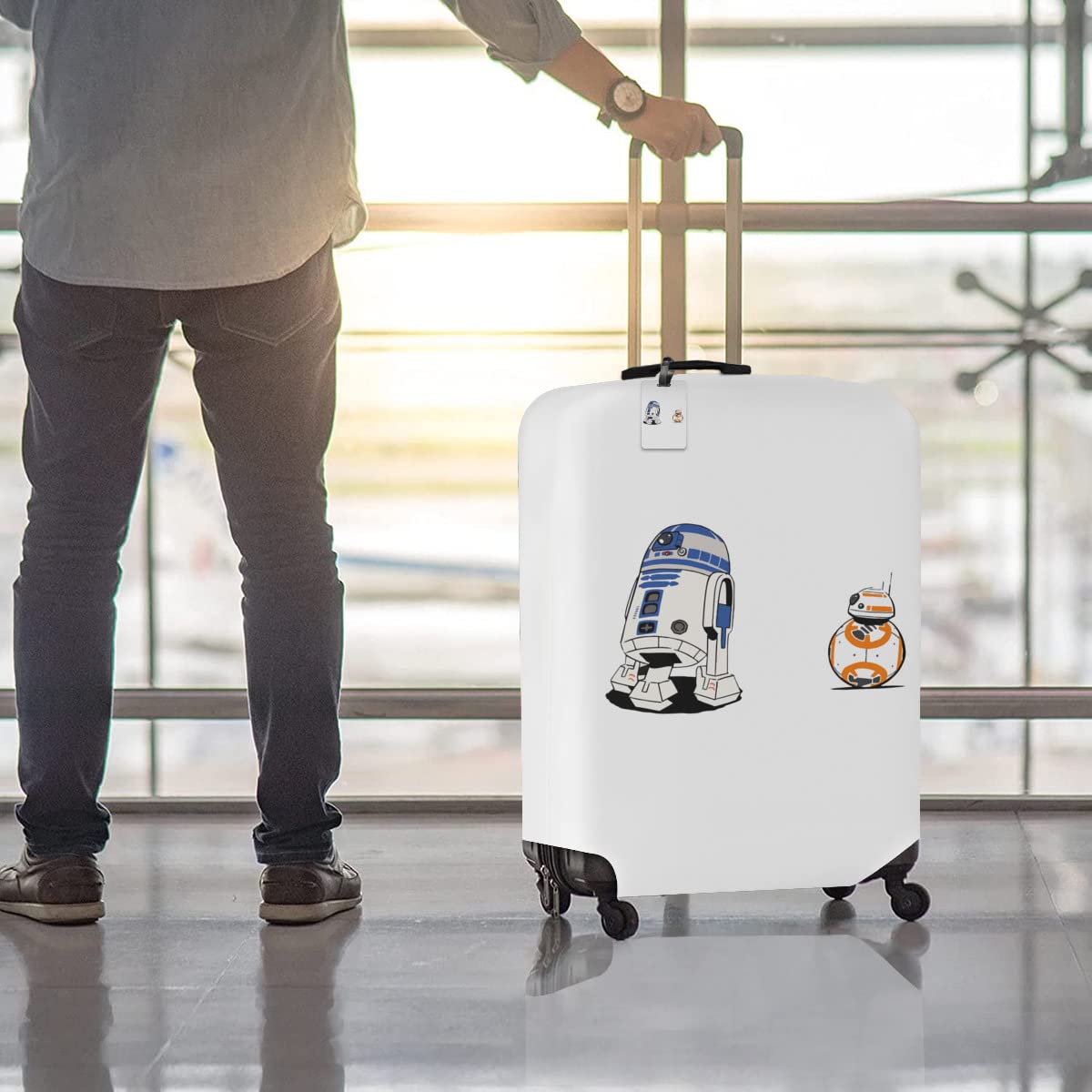 Amazon.co.jp: スターウォーズ BB-8 スーツケースカバー 荷物