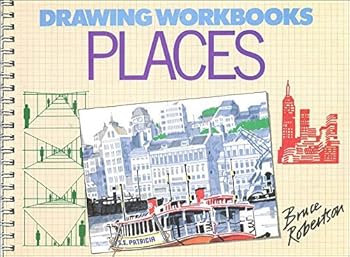 Hardcover Drawing Workbooks: Places Book